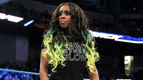 The Glow Queen is currently under a suspension from WWE