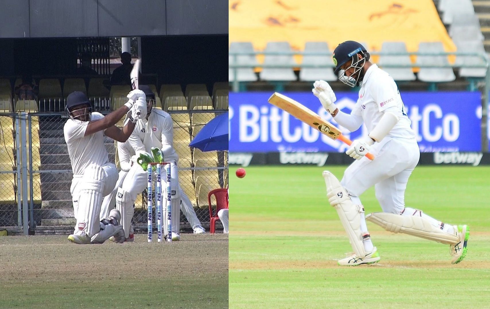 Shahrukh Khan and Cheteshwar Pujara experienced contrasting fortunes on Day 3 of the Ranji Trophy 2022.