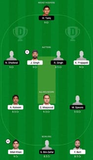 OMN vs CAN Dream11 Fantasy Tip #1