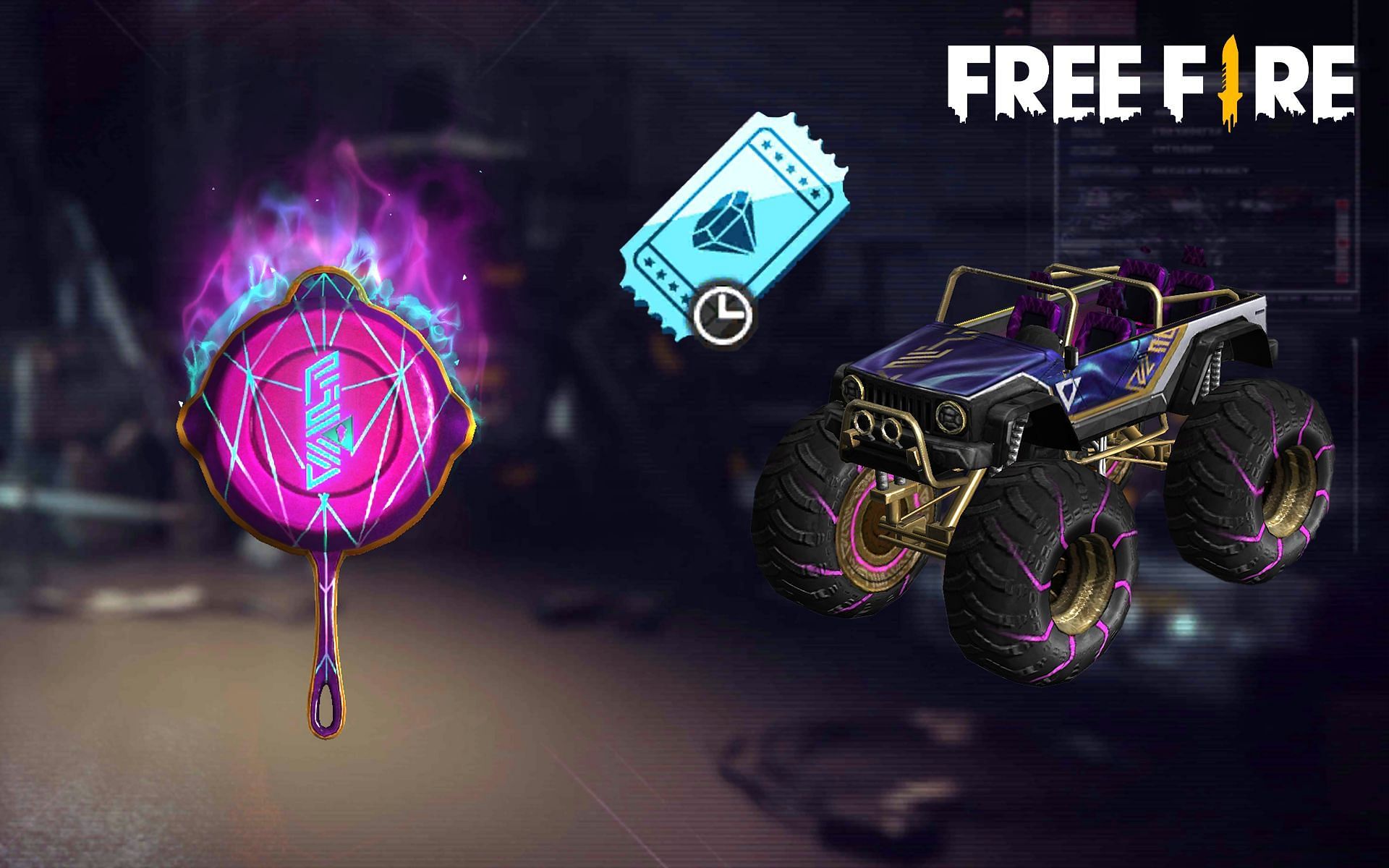 Numerous free rewards are available in Free Fire (Image via Garena)