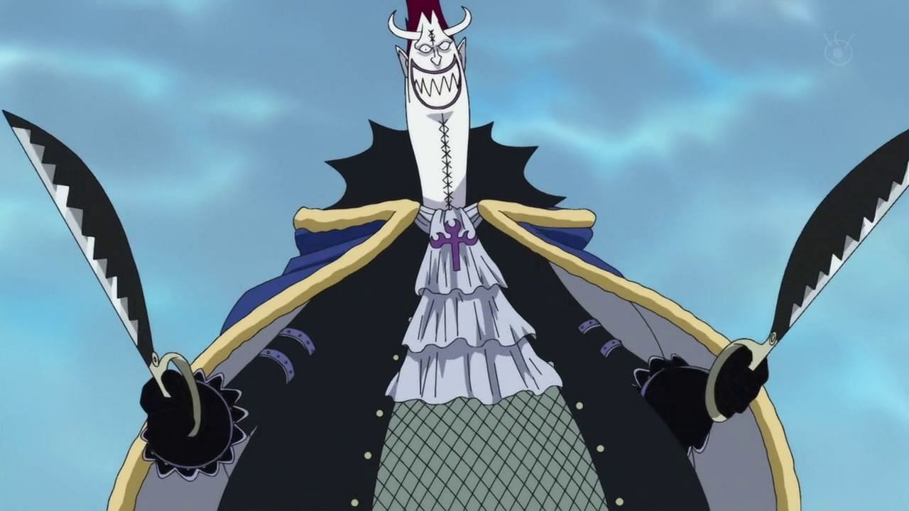 Gecko Moria as seen during the One Piece anime (Image via Toei Animation)