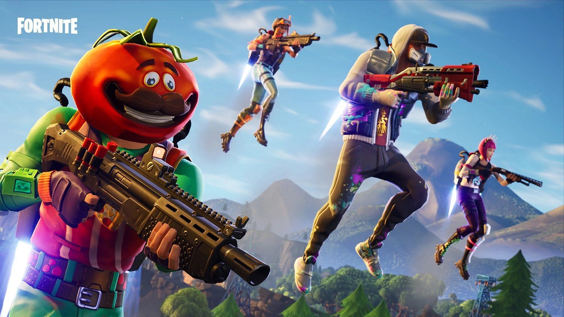 Here are all the new skins coming with the update (Image via Epic Games)