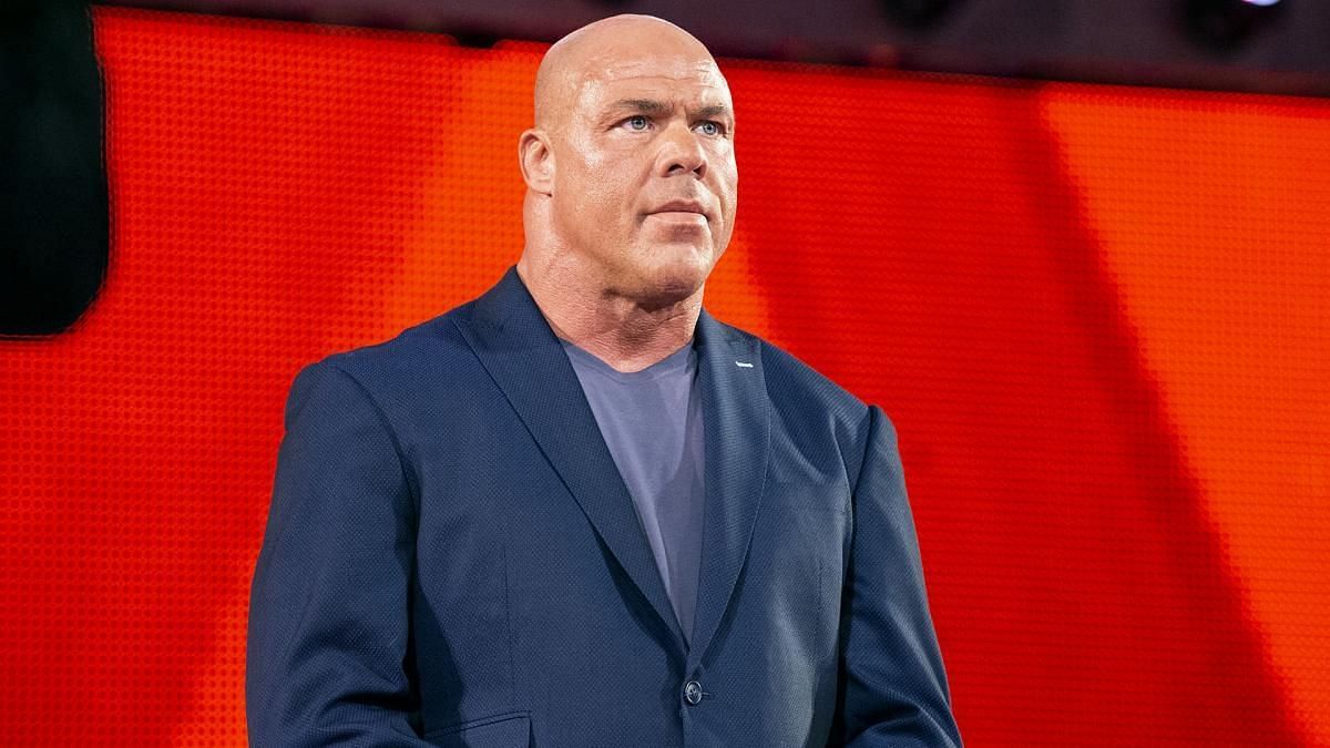 Kurt Angle during his time in WWE as the RAW General Manager.