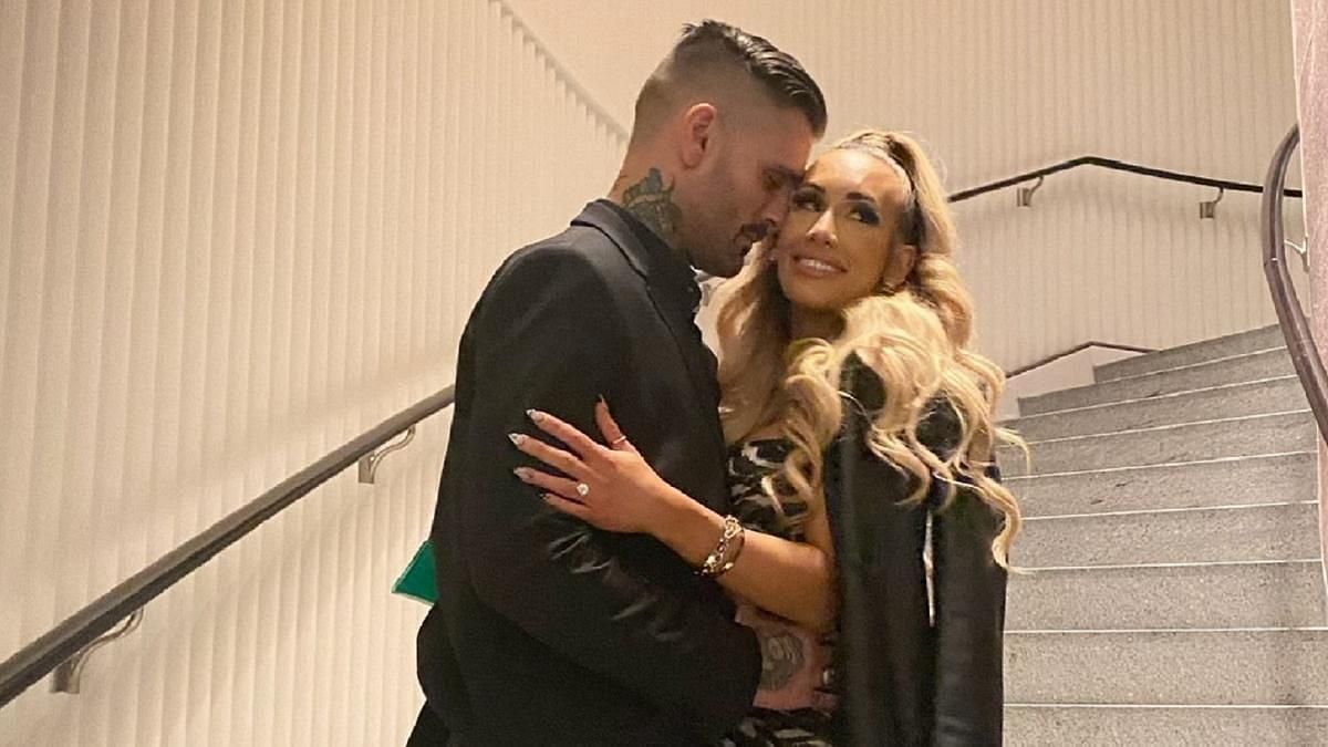 Corey and Carmella confirmed their relationship in 2019
