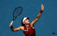 Paula Badosa in action at the 2022 Australian Open
