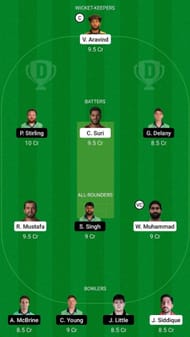 UAE vs IRE Dream11 Fantasy Suggestion #2