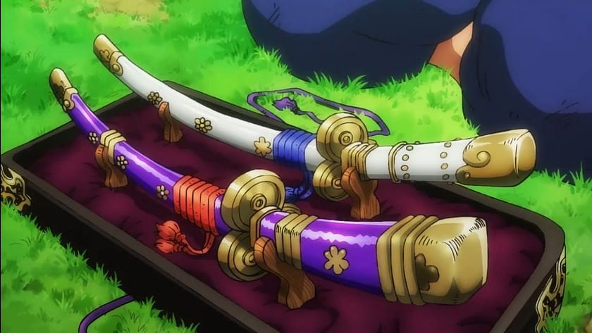 Roronoa Zoro Wielding Enma Sword GIF