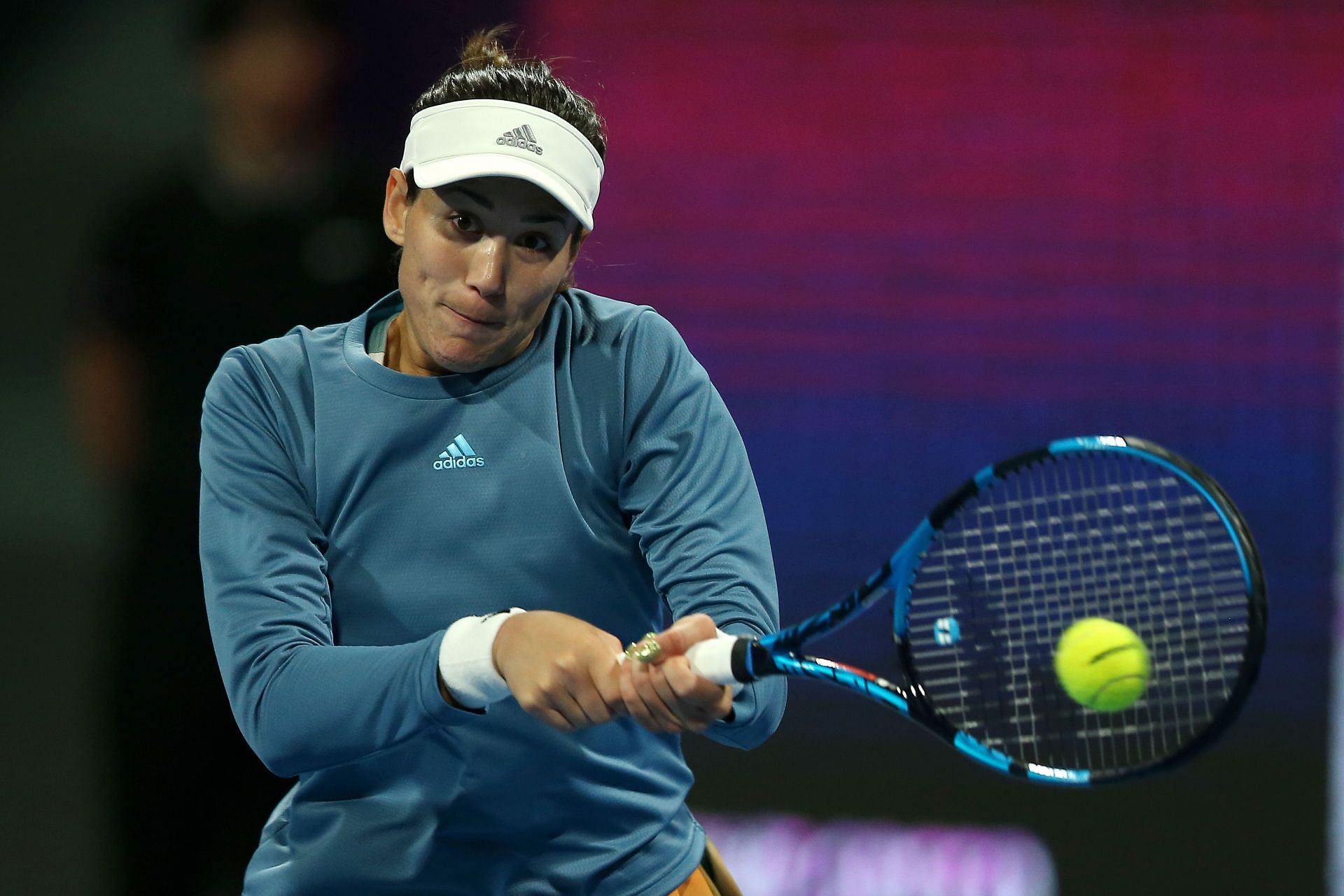 Garbine Muguruza at the 2022 Qatar Open