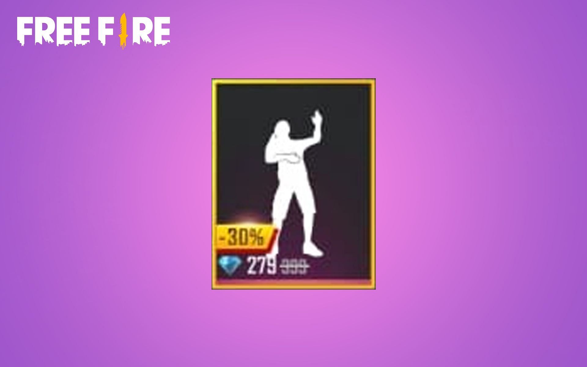 Rare emotes are hard to find in Free Fire (Image via Sportskeeda)