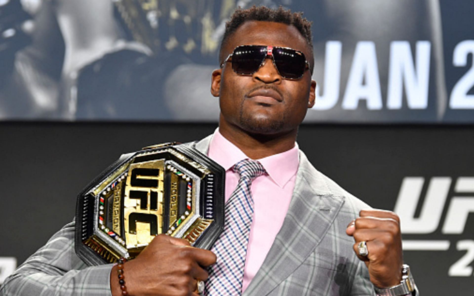 Reigning UFC heavyweight champion Francis Ngannou