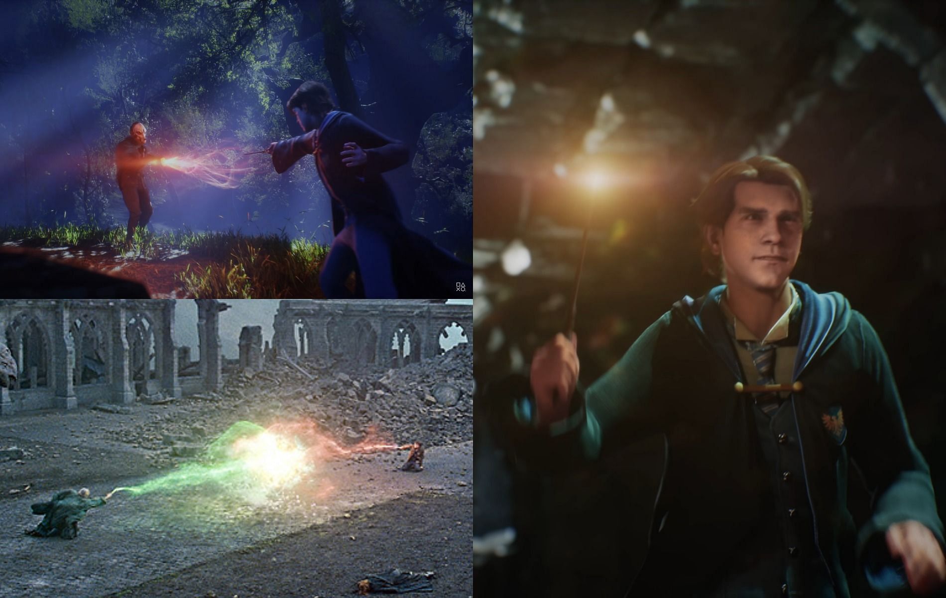 Which spells will the player learn in Hogwarts Legacy (Image via Sportskeeda)