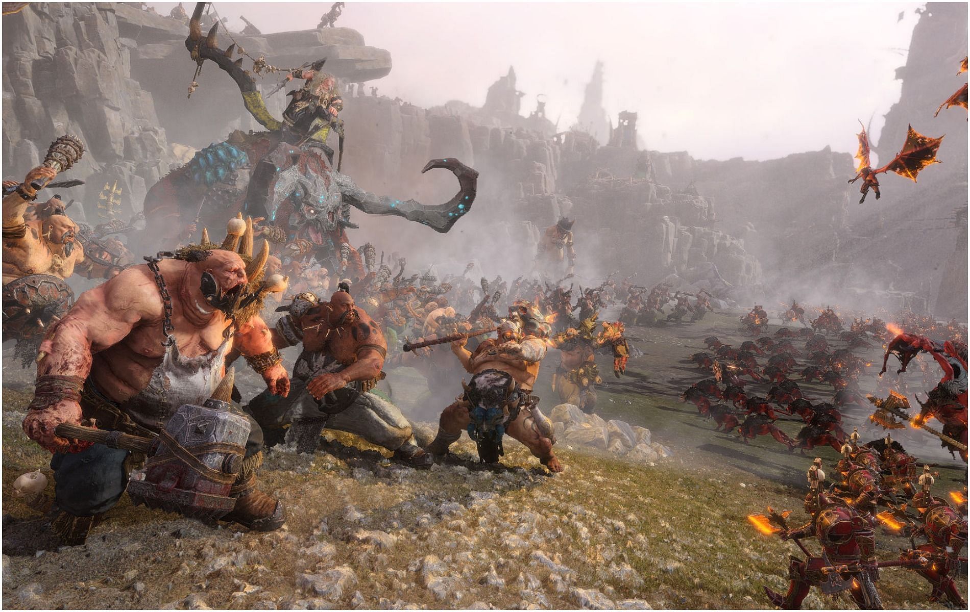 The Ogre Kingdoms race is a DLC of the game (Image via SEGA)