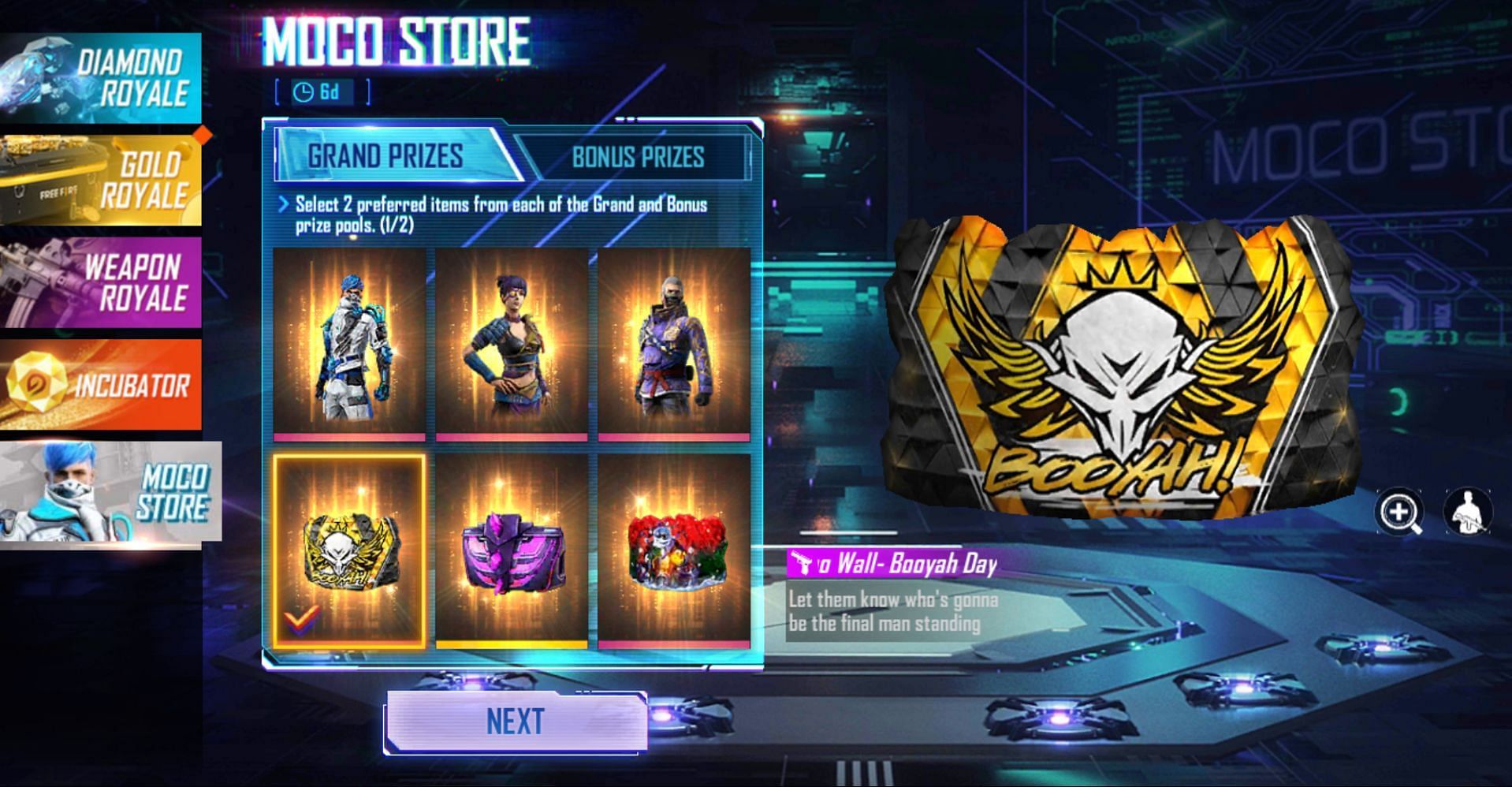 Moco Store is currently available (Image via Garena)