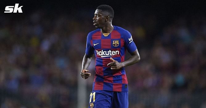 "Makes no sense for him or the club" - Barcelona president Joan Laporta believes Ousmane Dembele 'has an agreement in place with another club'