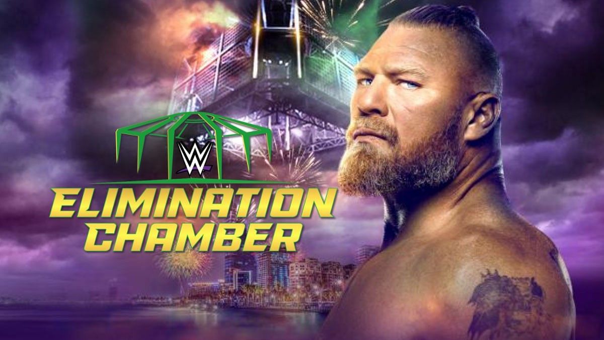 Brock Lesnar is scheduled to compete in a multi-man match at WWE Elimination Chamber 2022.