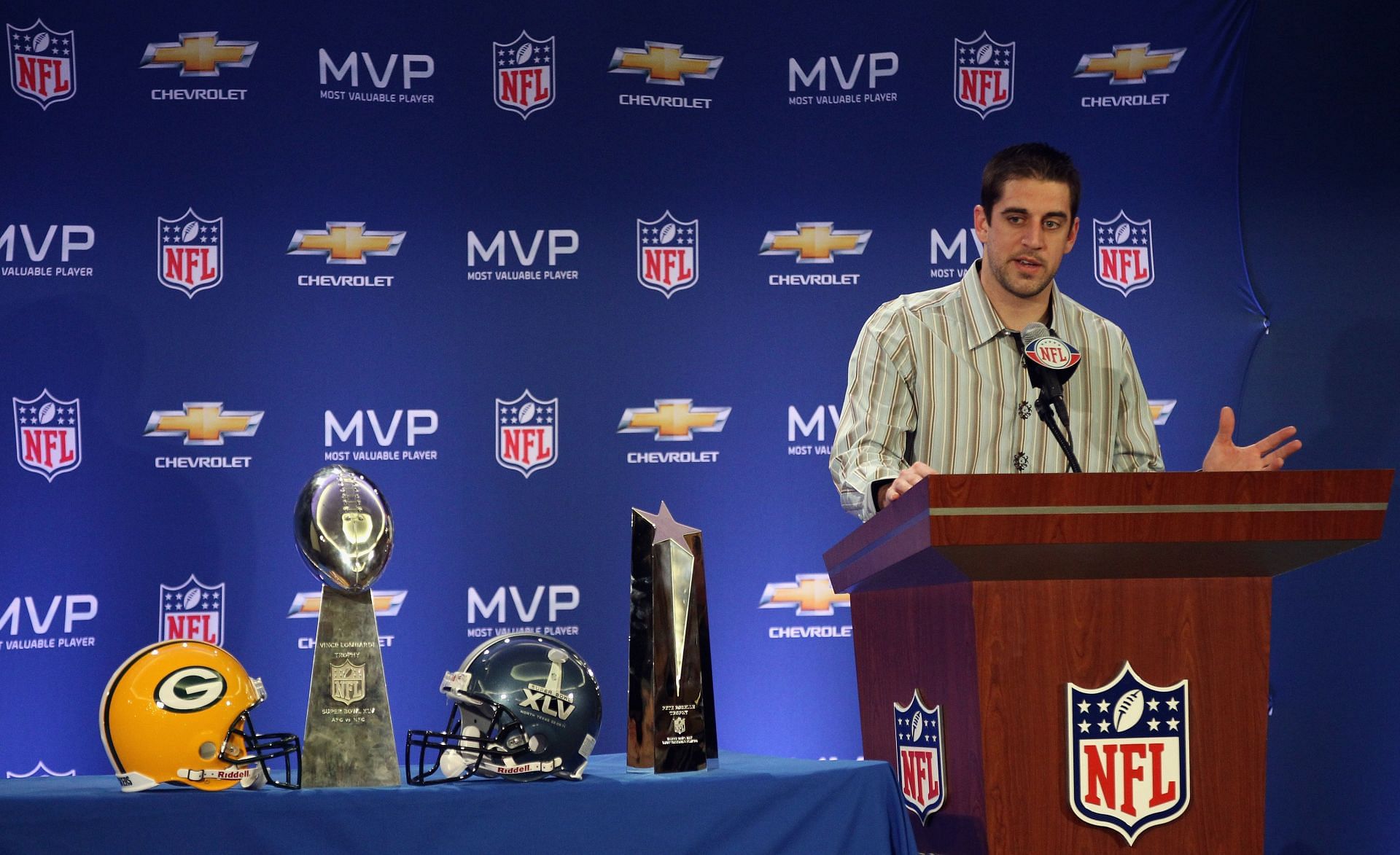 Super Bowl XLV MVP - Press Conference