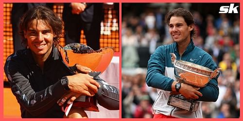 Looking back at Rafael Nadal's performance on clay between 2005 and 2014