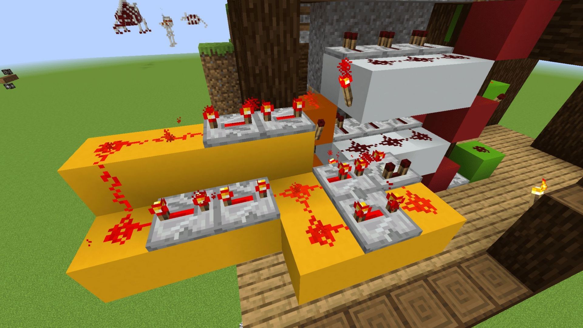 A piston circuit-based portcullis (Image via Tyruswoo.com)