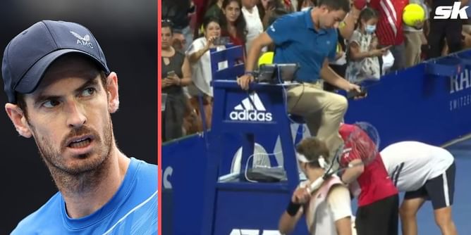 "It was dangerous, reckless, you can't be doing that"- Andy Murray on Alexander Zverev's violent outburst in Acapulco