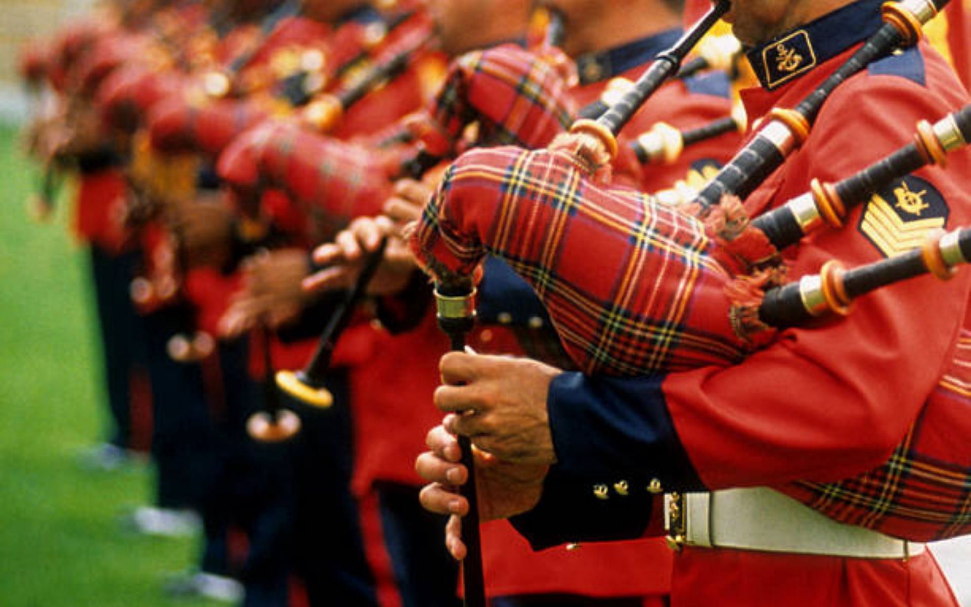 Bagpipe Performance as a graduate degree program (Image via Getty Images)