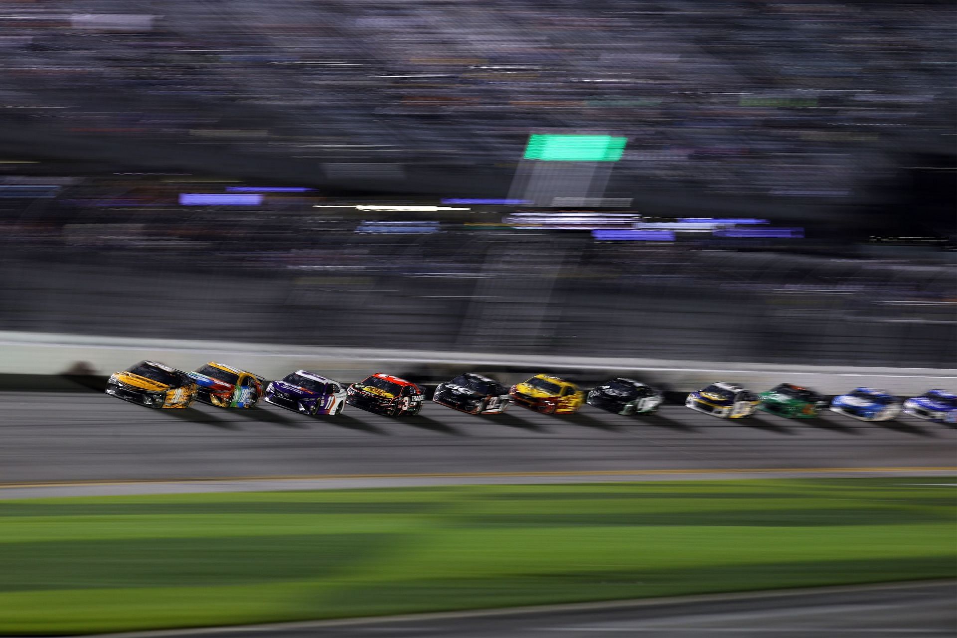 The NASCAR Cup Series 63rd Annual Daytona 500 underway on February 14, 2021 (Photo by Jared C. Tilton/Getty Images)