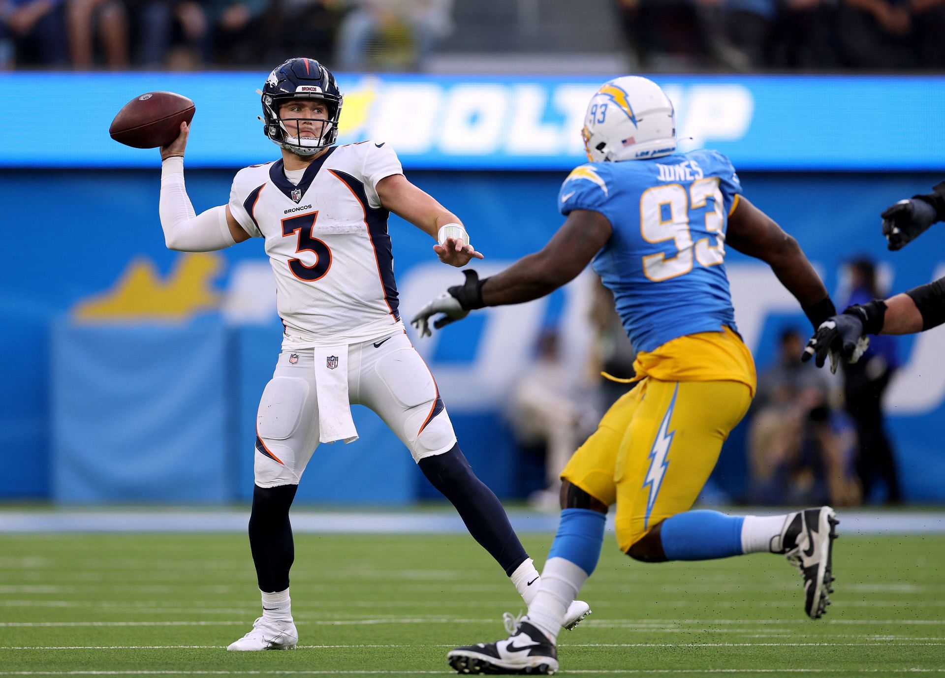 Denver Broncos v Los Angeles Chargers - QB Drew Lock