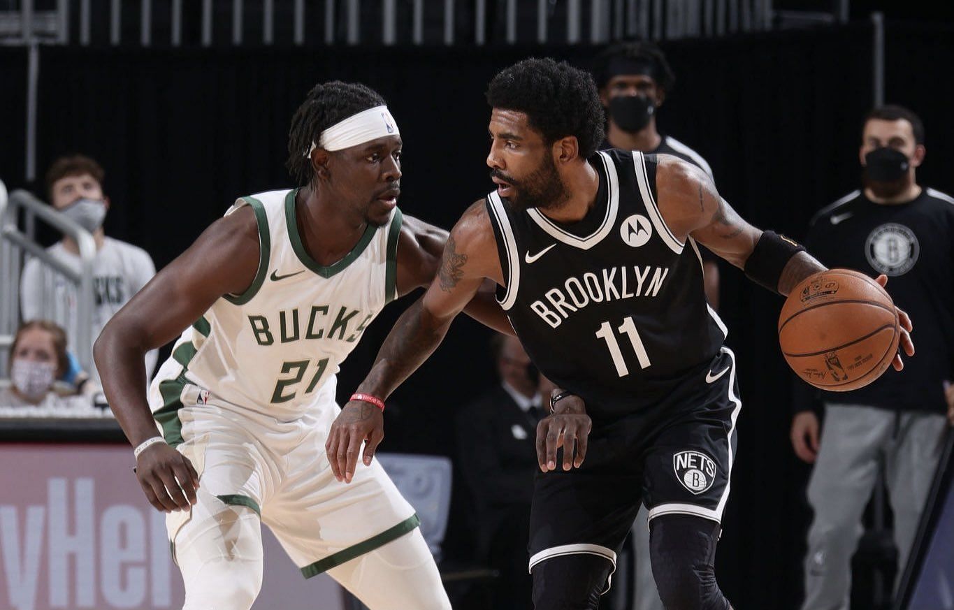The visiting Nets have been thrashed by the defending champion Bucks this season. [Photo: Twitter]