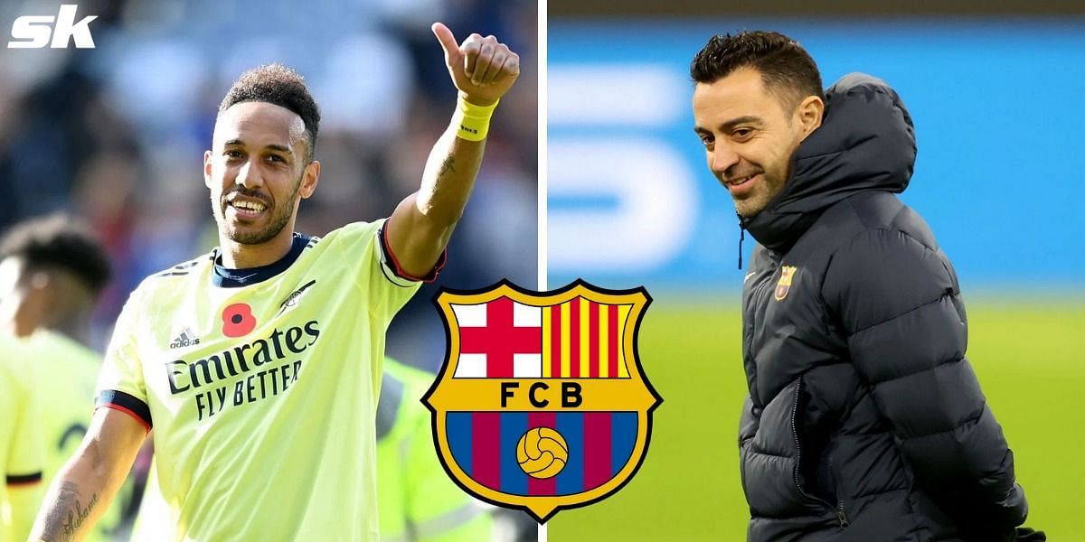 Pierre-Emerick Aubameyang pays tribute to Barcelona after ending his short  spell at the Nou Camp