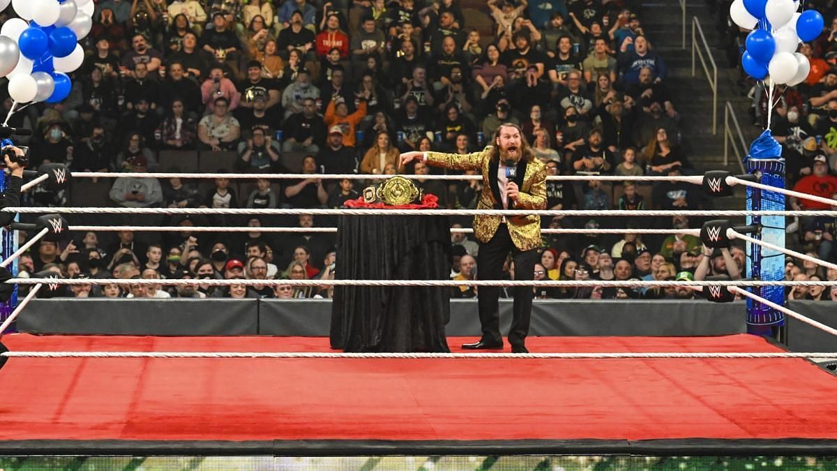 Sami Zayn will defend his title next week.
