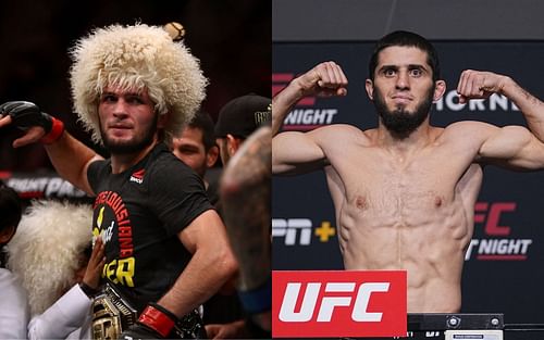 Islam Makhachev trains with Khabib Nurmagomedov ahead of his fight this weekend