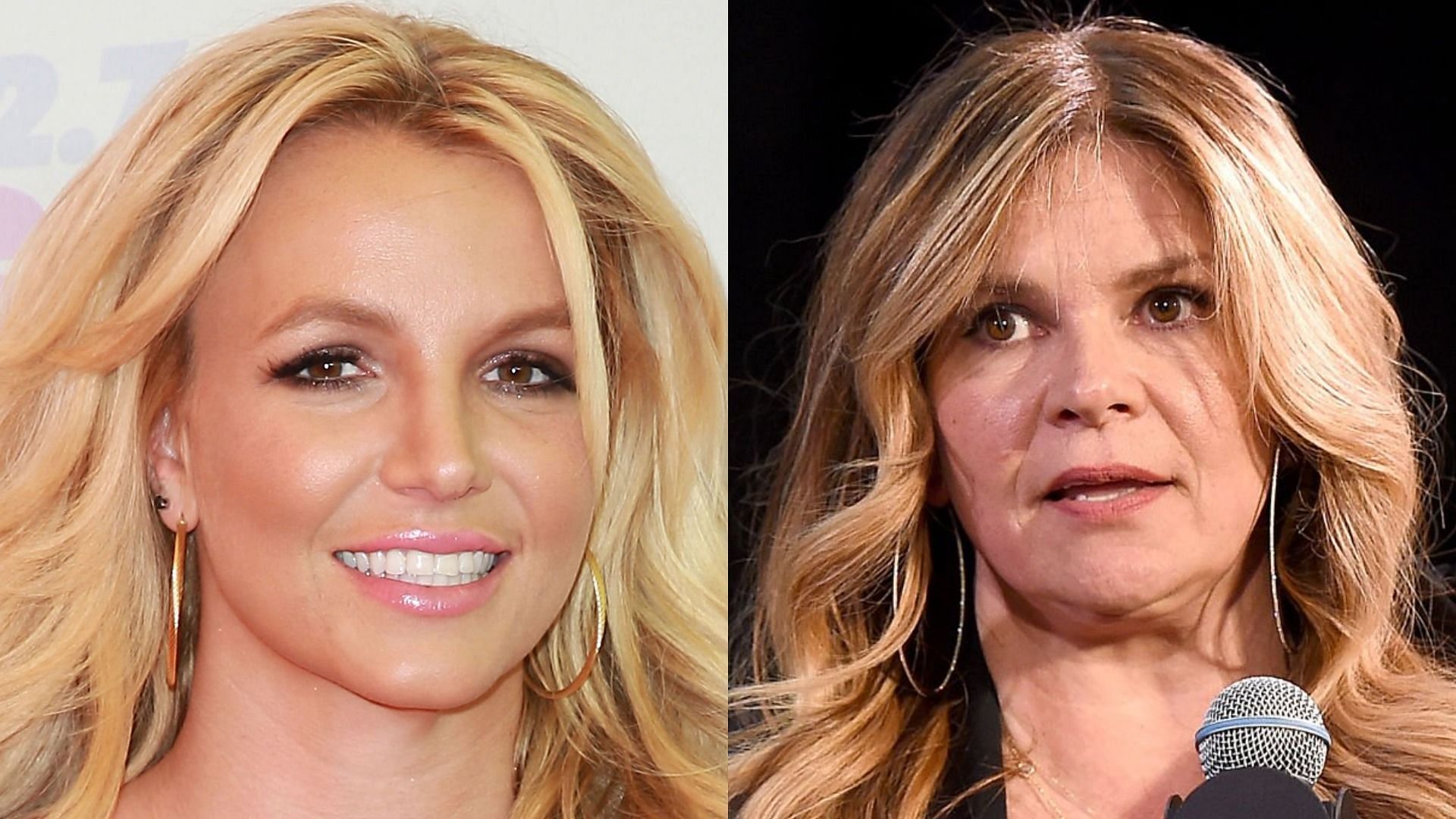 Britney Spears recently threatened to sue her former management firm, Tri Star Sports &amp; Entertainment Group (Image via Joe Scarnici/WireImage and Gregg DeGuire/Getty Images)