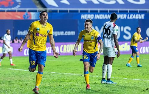 Kerala Blasters FC's Jorge Pereyra Diaz was missed in the previous encounter (Image Courtesy: ISL)