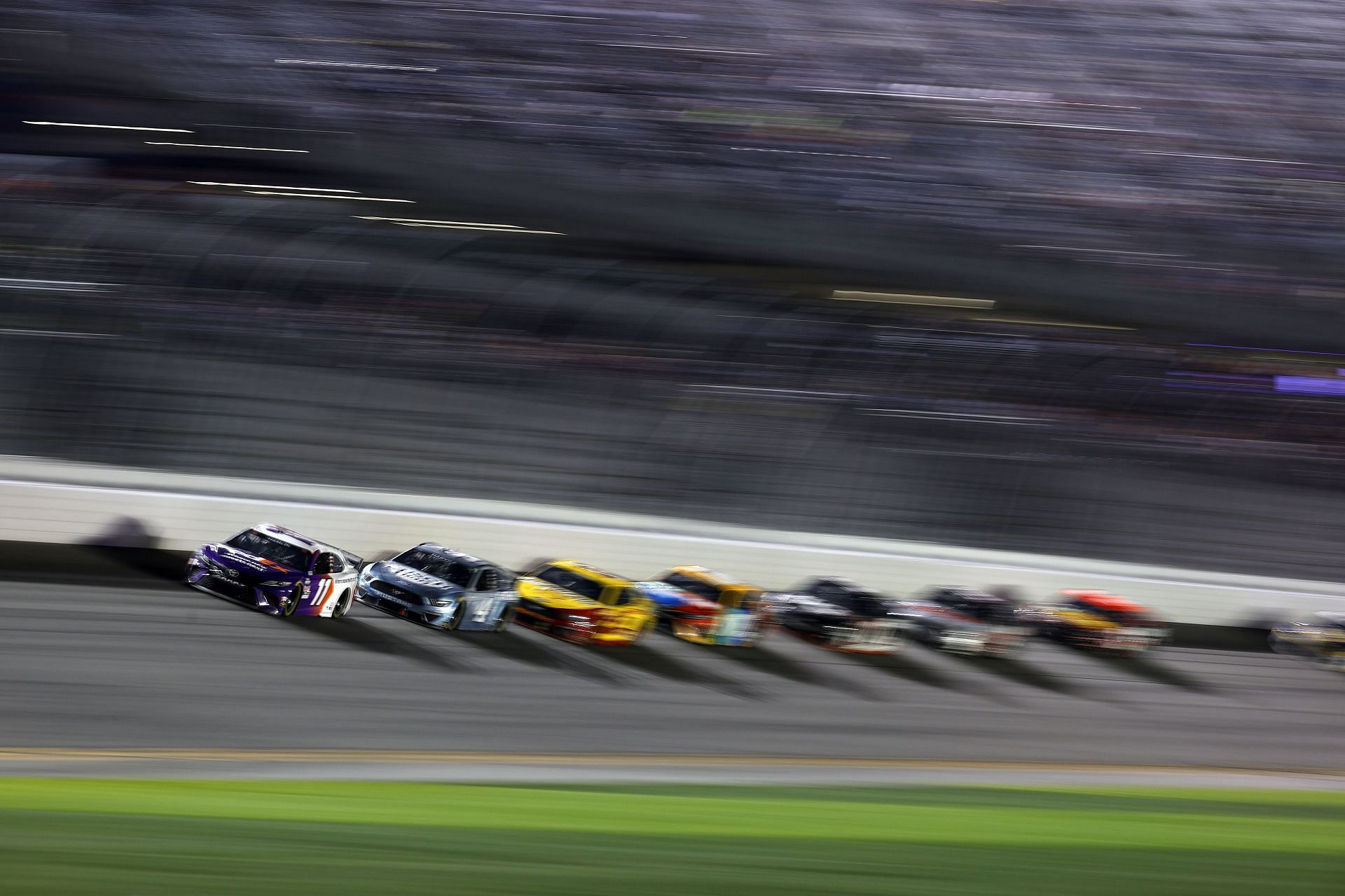 The NASCAR Cup Series 63rd Annual Daytona 500 gets underway on February 14, 2021 (Photo by Jared C. Tilton/Getty Images)