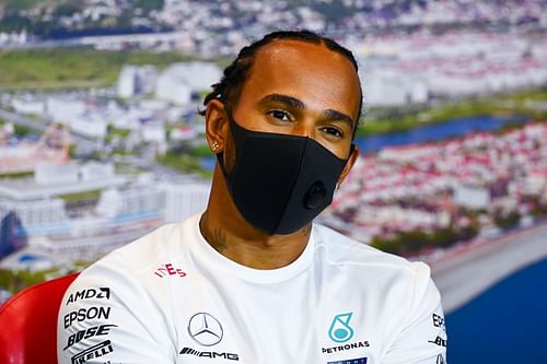 Lewis Hamilton during the F1 Grand Prix of Russia