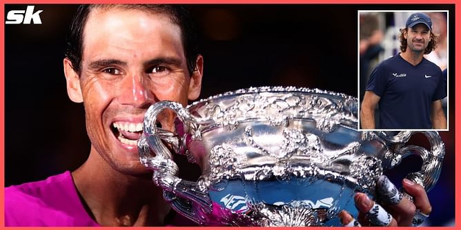 Carlos Moya recalls how Federer & Djokovic stumbled while trying to win 21st Slam, says Rafael Nadal was able to "control his nerves" in a similar situation