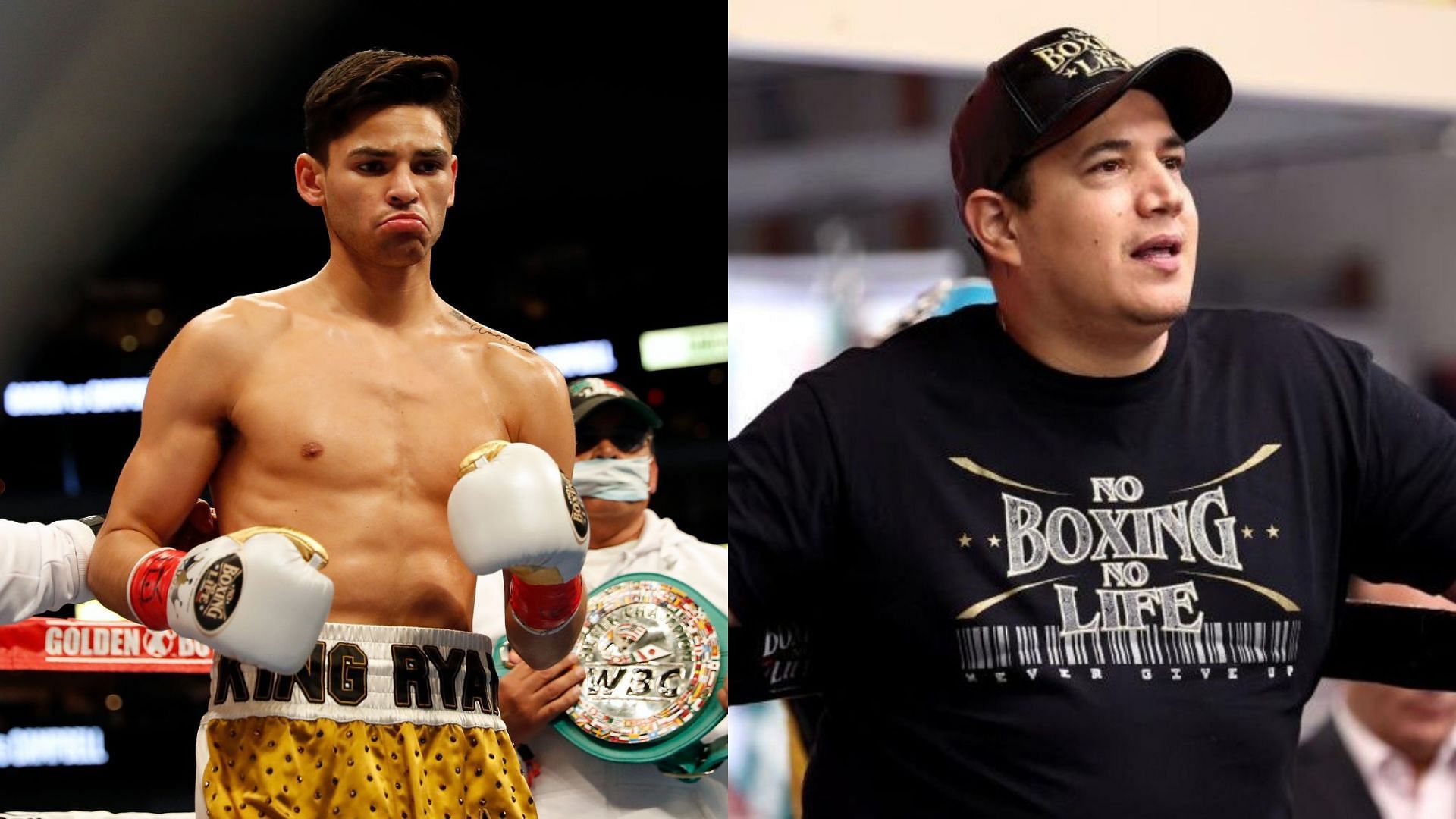 Ryan Garcia (left) and Eddy Reynoso (right)