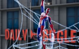 How to catch a zipline using Spider-Man's Bouncers in Fortnite Chapter 3 Season 1