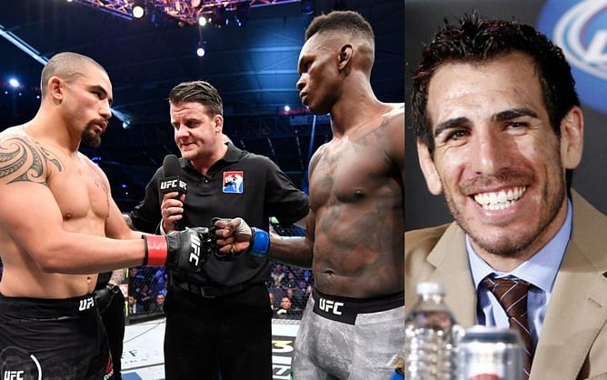Adesanya is trying to make Whittaker emotional - Kenny Florian on Israel Adesanya saying Robert Whittaker is 'not a nice guy'
