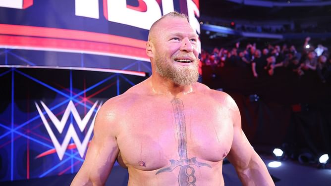 Brock Lesnar broke two WWE records at Royal Rumble 2022