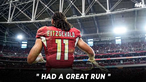 Former Arizona Cardinals receiver Larry Fitzgerald