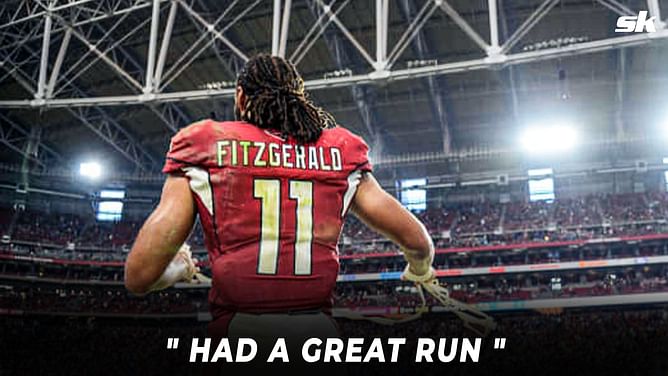 "Had a great run" - Larry Fitzgerald hints at calling it a day on his NFL career