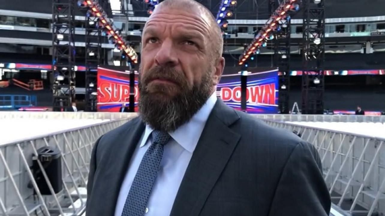 Triple H before the Australian Super ShowDown event