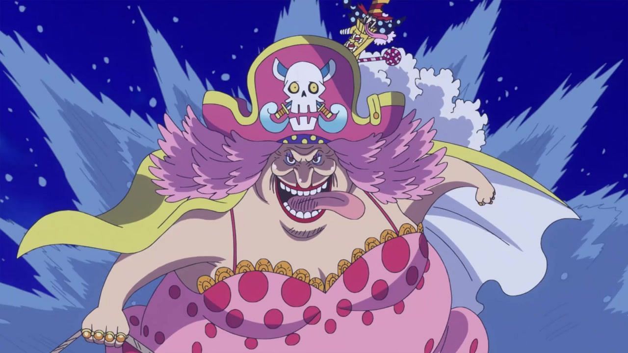 Big Mom as seen in the series&#039; anime (Image via Toei Animation)