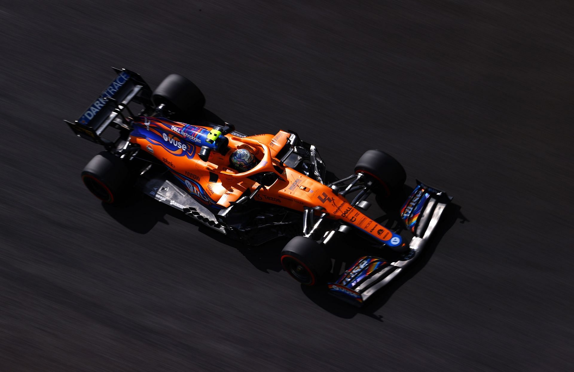 Lando Norris in action for McLaren in 2021 (Photo by Bryn Lennon/Getty Images)