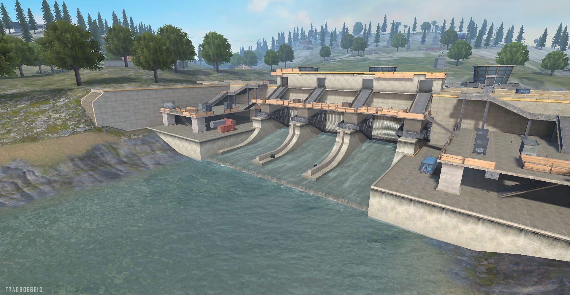 Nurek Dam in Bermuda Remastered (Image via ff.garena)