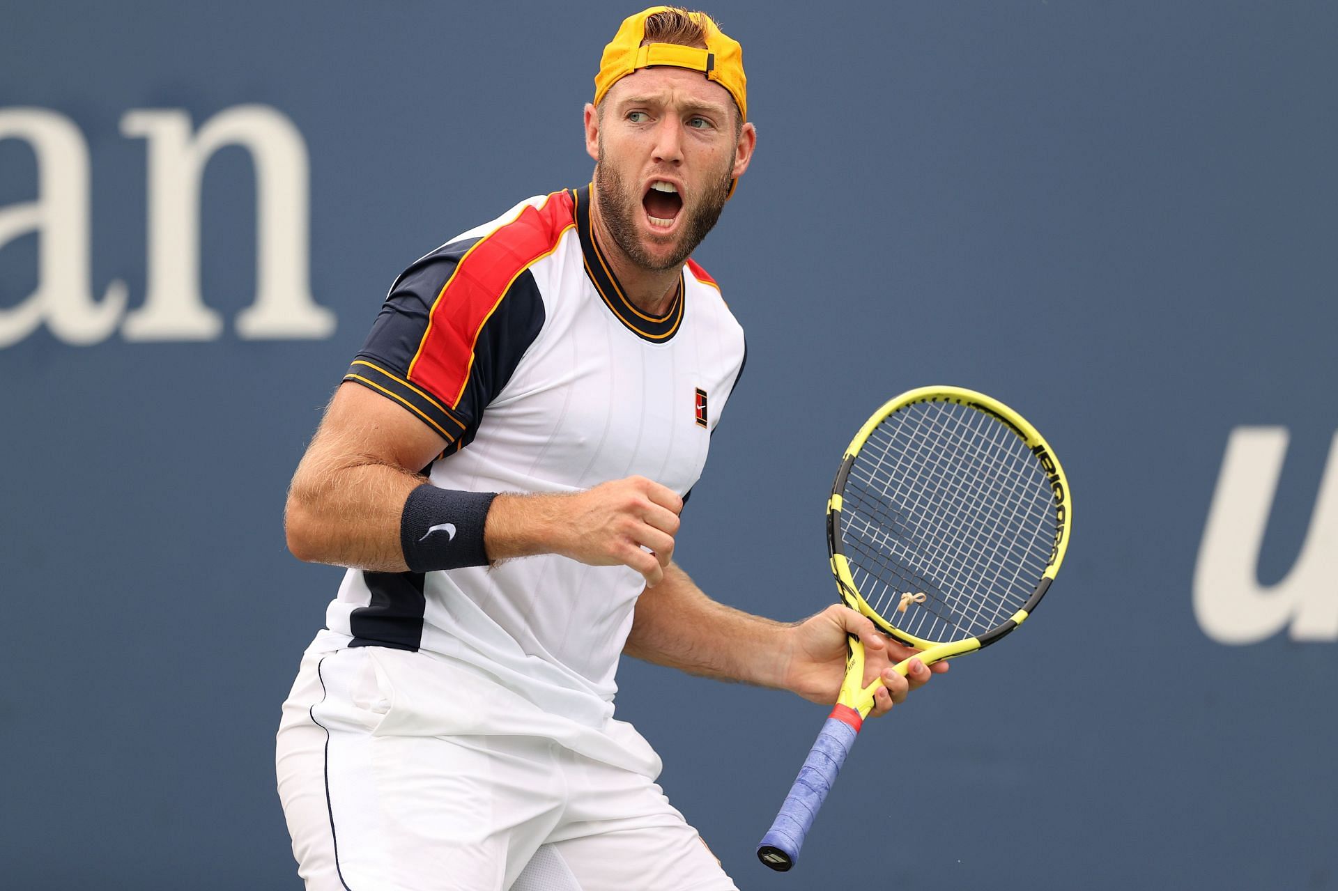 Jack Sock at the 2021 US Open.