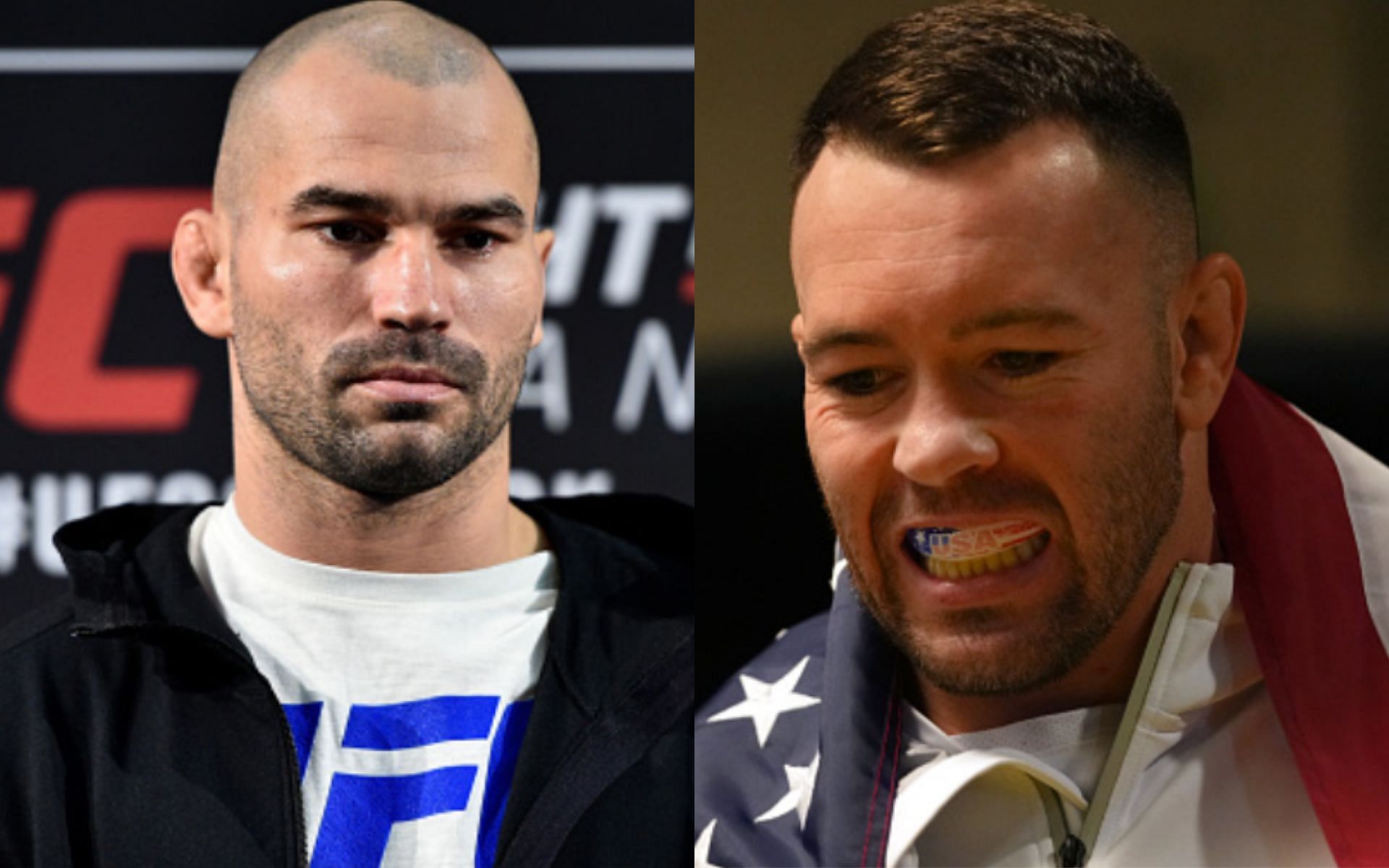 Artem Lobov (left); Colby Covington (right)