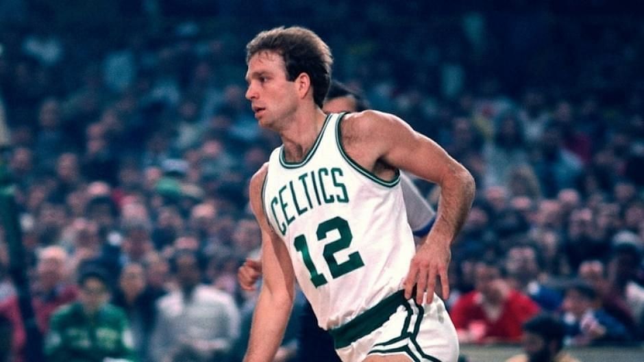 Jerry Sichting with the Boston Celtics in 1986