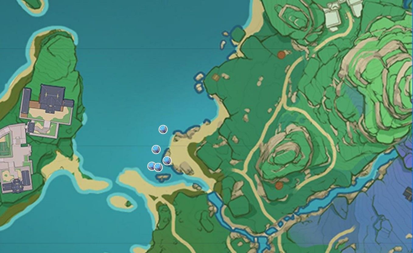 Sea Ganoderma in Konda Village (Image via Interactive Map)