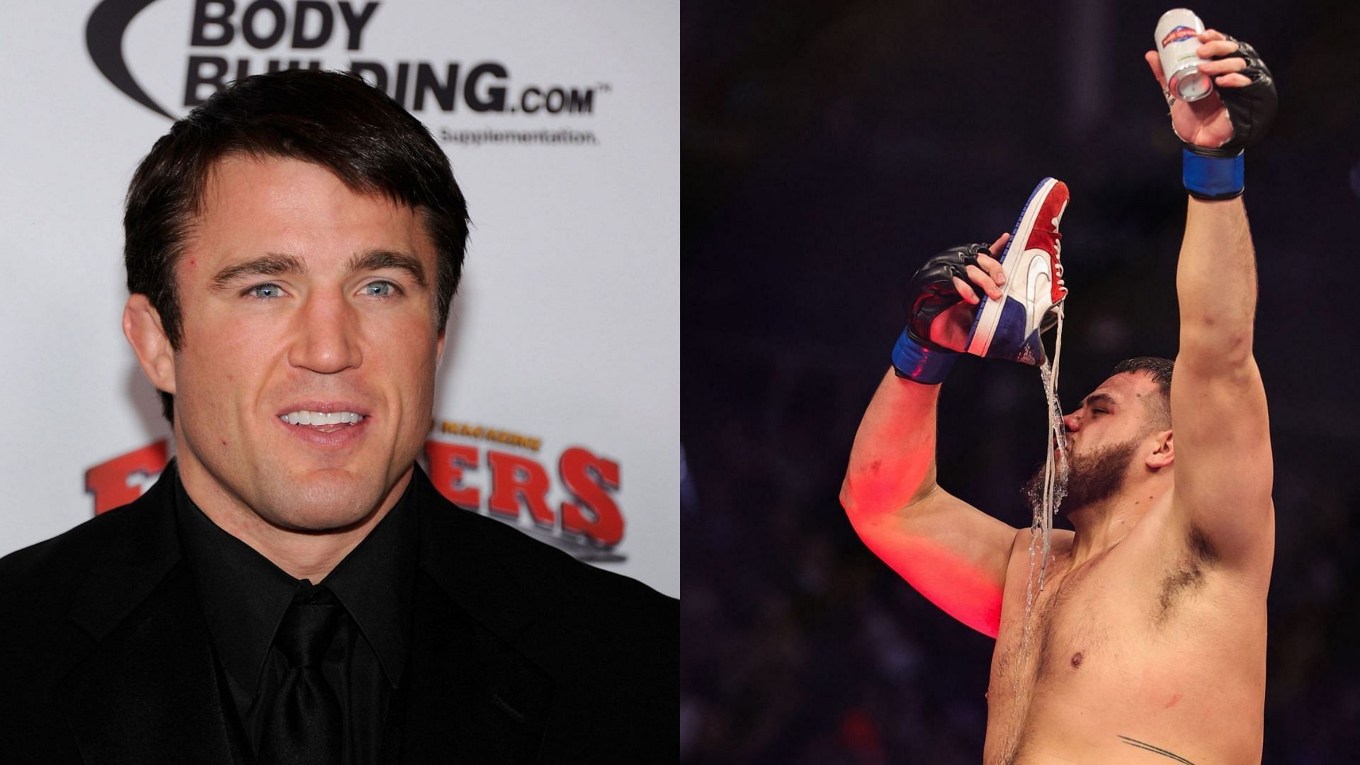 Chael Sonnen (left) and Tai Tuivasa (right) [Images courtesy of Getty]